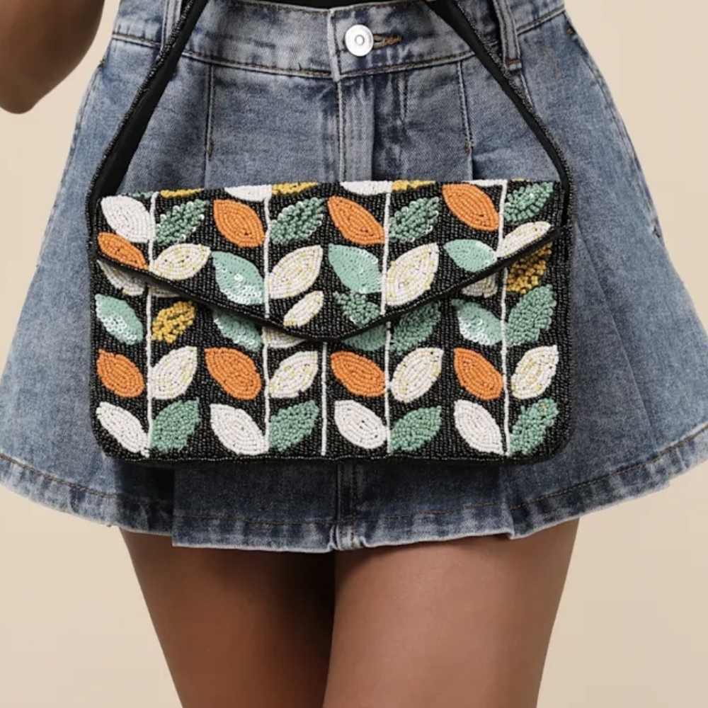 Louellen Beaded Purse